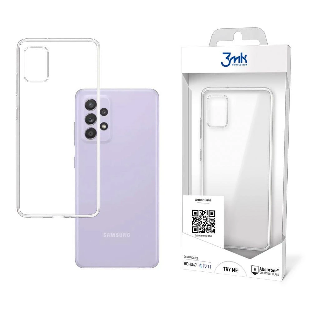 Dėklas 3MK Clear Case 1,2mm Samsung A525 A52 4G/A526 A52 5G/A528 A52s 5G