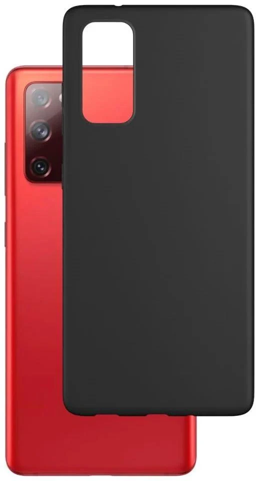 3MK Matt Case Galaxy S21 FE, TPU, Juodas, Matt telefono dėklas