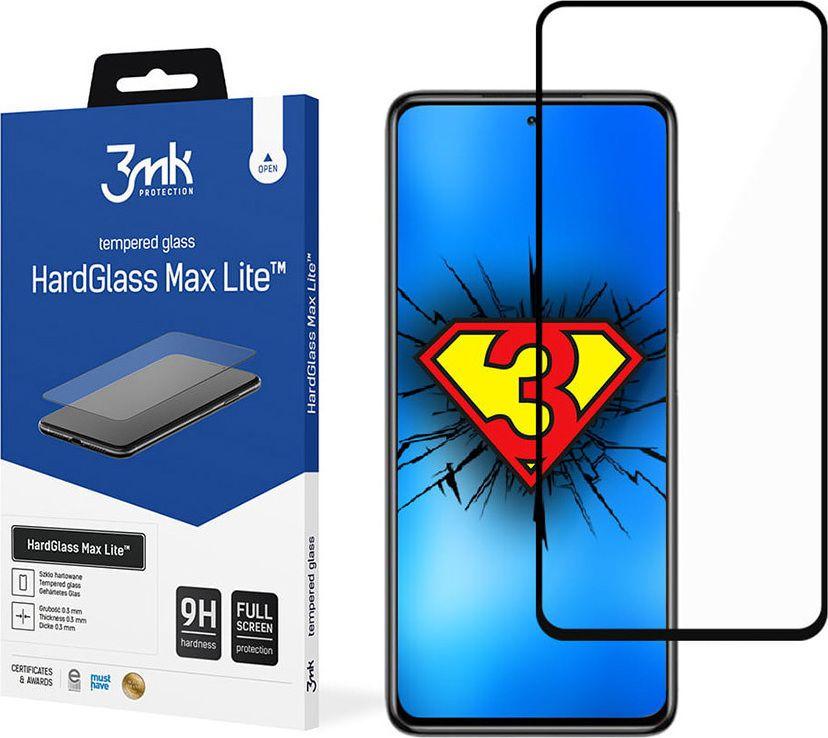 3mk Xiaomi POCO X3 GT Juodas - HardGlass Max Lite