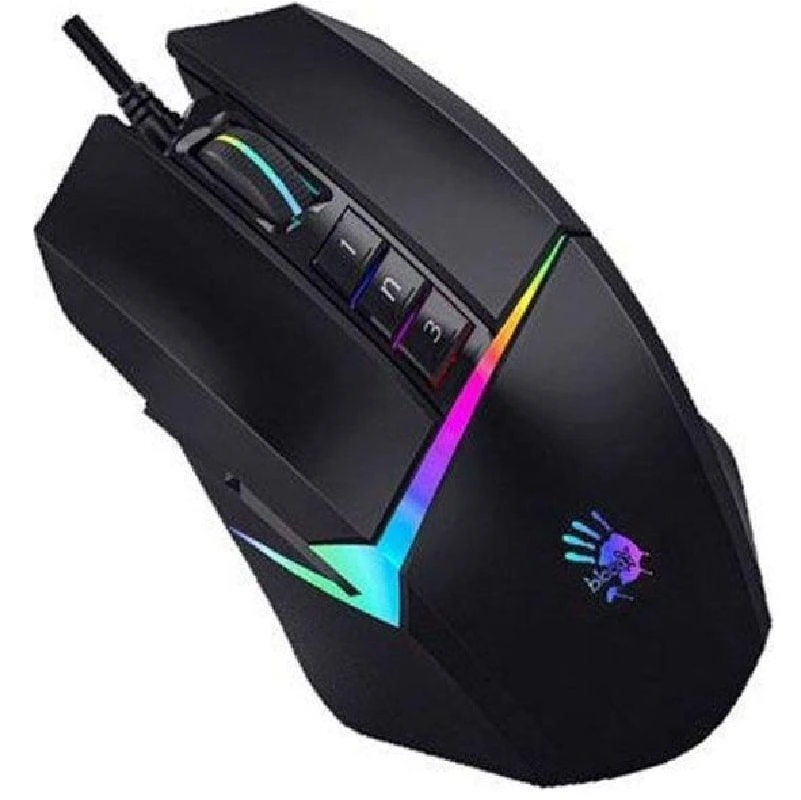 A4Tech BLOODY W60 MAX Stone Juodas USB Activated Pelė