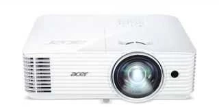 Acer S1386WH duomenų projektorius 3600 ANSI lumens DLP WXGA (1280x800) Prie lubų montuojamas projektorius Balta