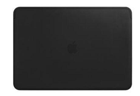 Nešiojamas kompiuteris bag Apple Leather Sleeve for MacBook Pro 15 Juodas