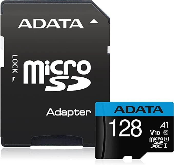 Atminties kortelė ADATA 128GB Micro SDXC V10 85MB/s + adapteris
