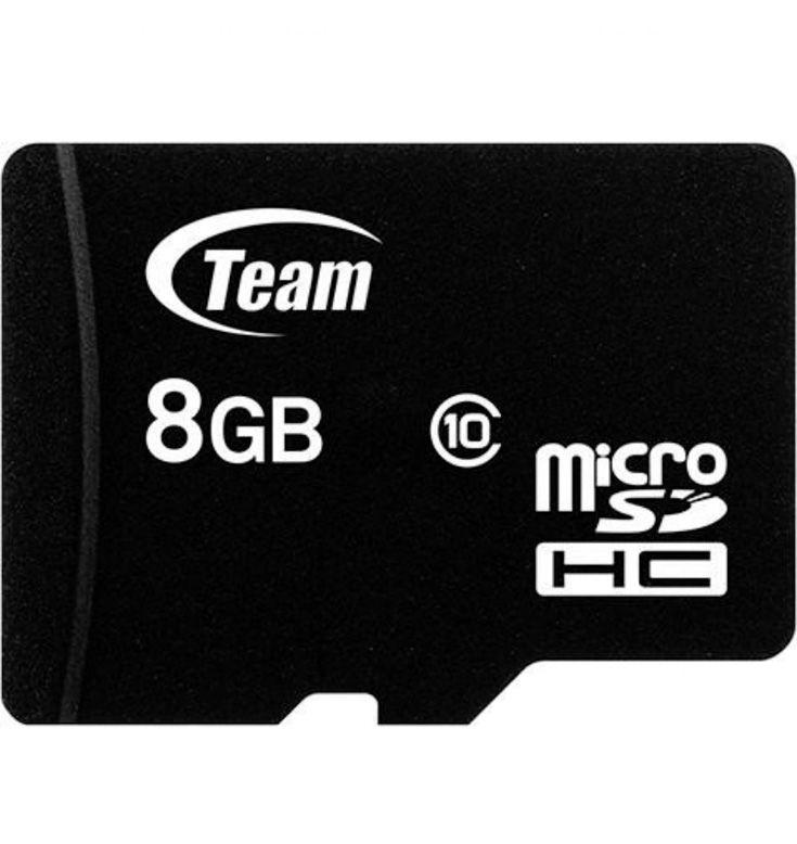 TEAM GROUP TUSDH8GCL1003 „Team Group“ atminties kortelė Micro SDHC 8GB 10 klasė + adapteris