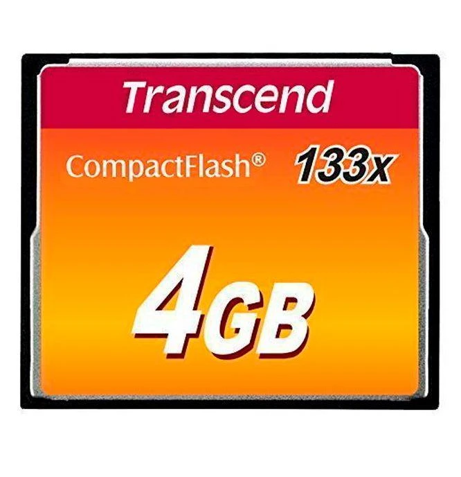 Atminties kortelė TRANSCEND 4GB CFCard 133x ultra