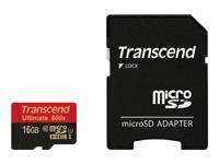 Atminties kortelė TRANSCEND 16GB Micro SDHC Class10 U1 MLC 600x