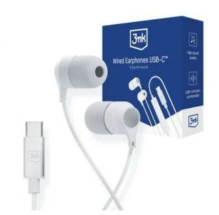 3mk ausinės su USB-C jungtimi