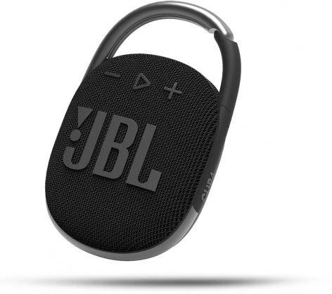 JBL Clip 4 nešiojama vandeniui atspari kolonėlė, Juoda
