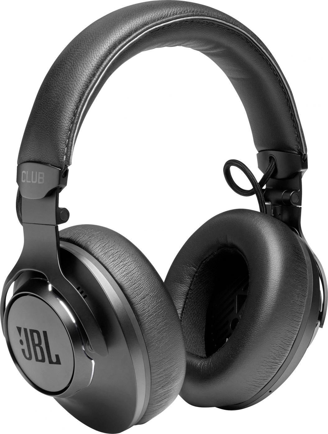 Belaidės ausinės su aktyviu triukšmo slopinimu JBL Club One, juodos |  Varle.lt