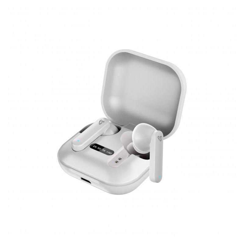 Ausinės Sbox Technology Sbox EB-TWS72 baltos spalvos