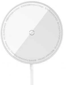 „Baseus Simple Mini3“ magnetinis belaidis įkroviklis 15 W (Sidabrinis)