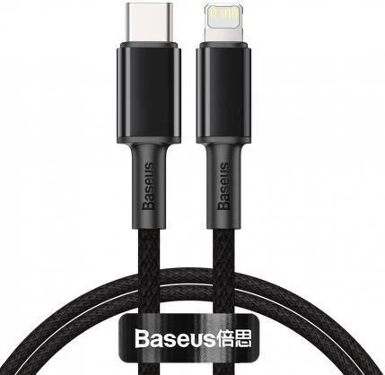Baseus Superior serijos USB-C - Lightning kabelis 20W PD 2m - Juodas