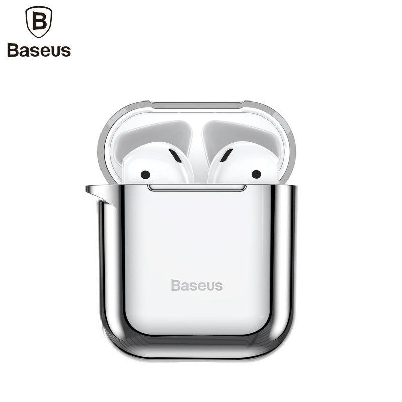 Baseus Shining kablys dėklas Apple AirPods - Sidabrinis