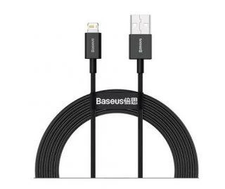 Baseus Superior Series USB - Lightning laidas 2.4A 2m - Juodas