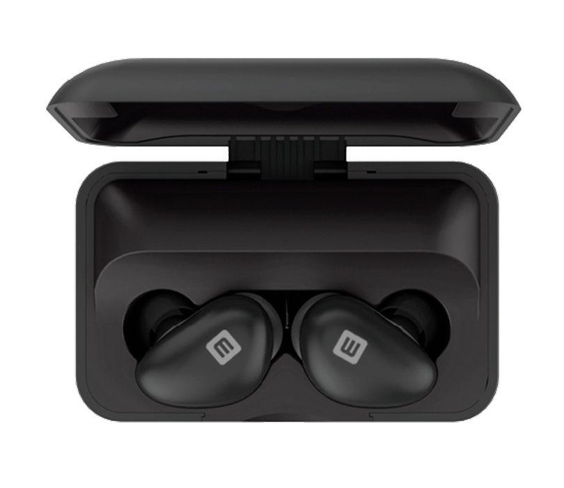 Belaidės TWS ausinės Evelatus 2020 EBE02, Bluetooth 5.0, Qualcomm QCC3020, IP65, Juodos