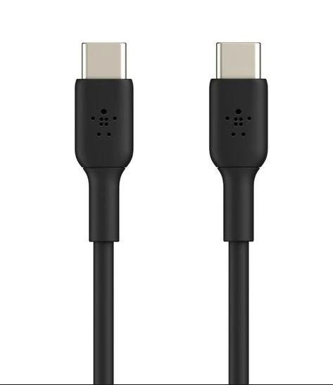 BELKIN BRAIDED USB-C TO USB-C CABLE,1M, Juodas