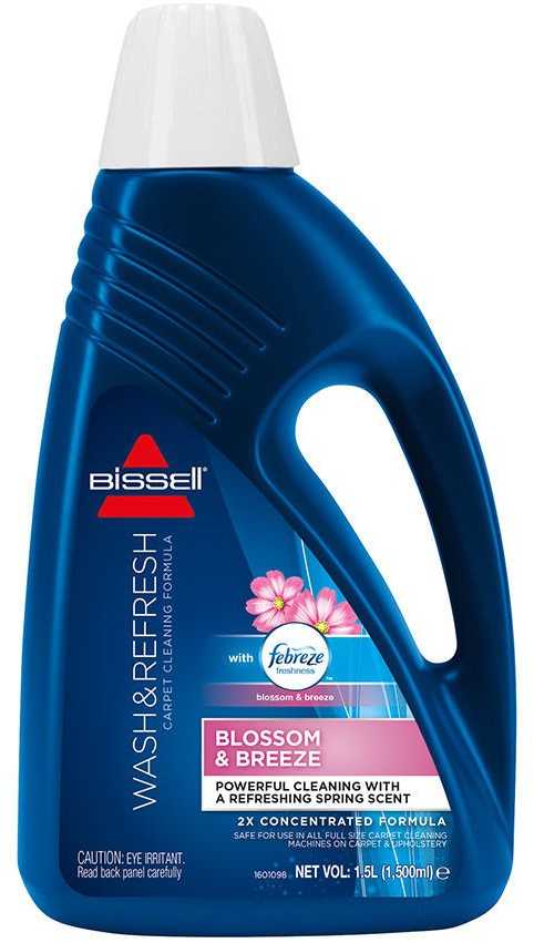 Bissell Wash and Refresh Febreze, 1,5 litro, 2x koncentruota, mėlyna