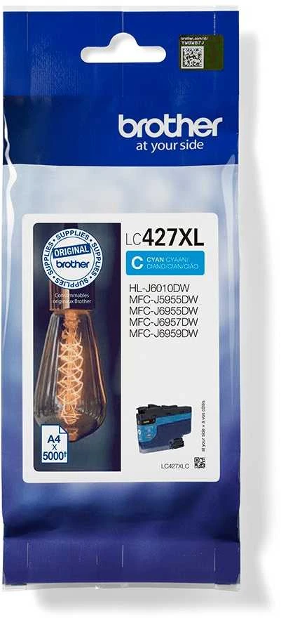 BROTHER LC427XLC CYAN, 5,000 PAGES