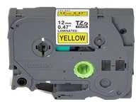 Brother | TZe-631 Laminated Tape | Juodas on Geltona | TZe | 8 m | 1.2 cm
