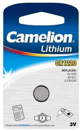 Camelion CR1220 ličio baterija originalioje pakuotėje