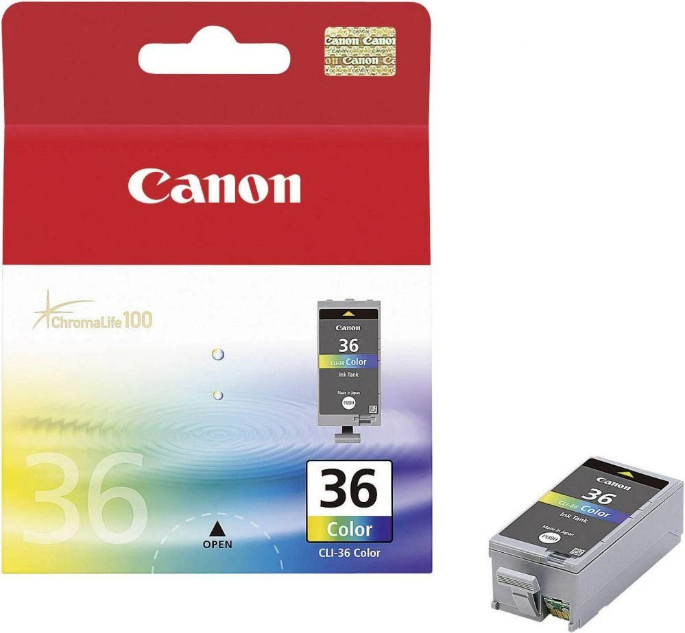 Canon CLI-36, rašalo kasetė, spalvota