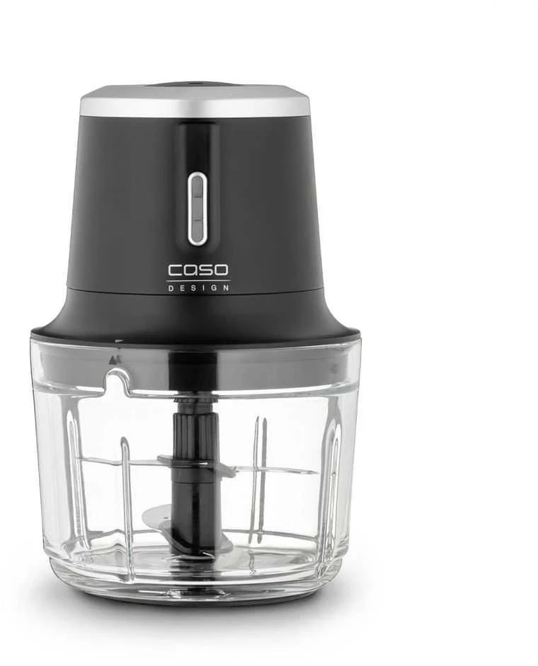 Smulkintuvas Caso Chop & Go, Juodos spalvos