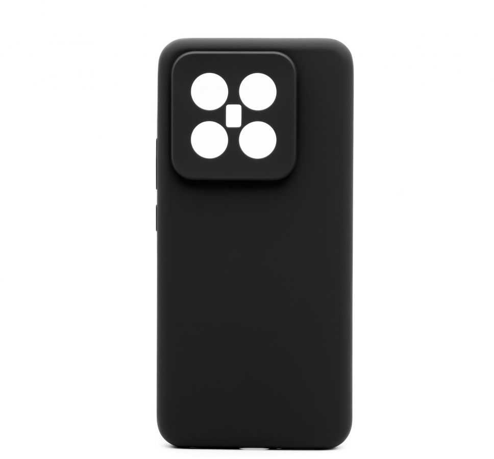 Connect Xiaomi 14 Pro Premium Quality Magnetic Soft Touch Silikoninis dėklas Juodas