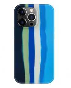 Dėklas Evelatus Apple iPhone 14 Pro Max Silicone case Multi-Colored Mėlyna