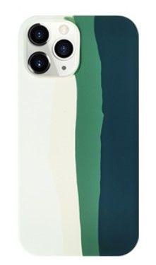 Dėklas Evelatus Apple iPhone 14 Pro Silicone case Multi-Colored Žalias