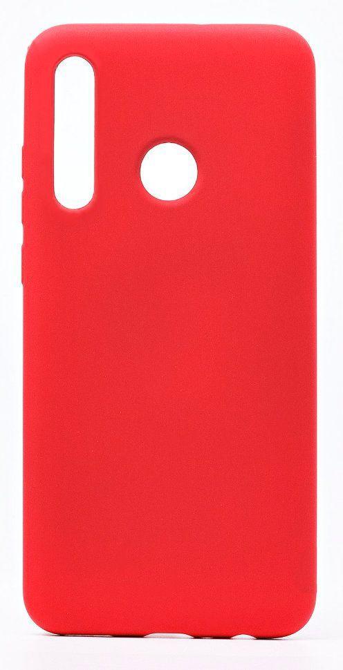 Dėklas Evelatus Huawei P40 Lite E Soft Touch Silicone Raudona