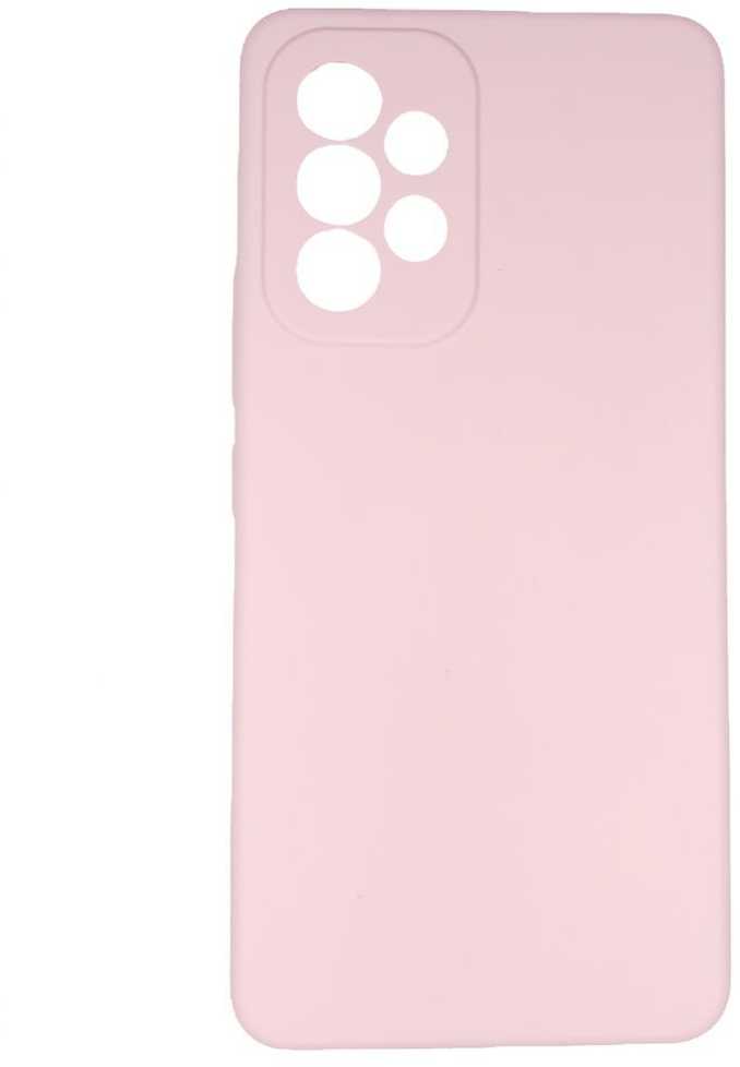 Dėklas Evelatus Samsung Galaxy A73 5G Premium Soft TouchSilicone Case Rožinė Sand