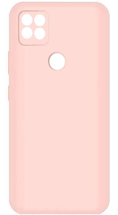 Dėklas Evelatus Xiaomi Redmi 9C / 10A Soft Touch Silicone rusvai gelsvas