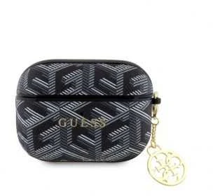 Guess GUAPPGCE4CK AirPods Pro dėklas juodos spalvos GCube Charm