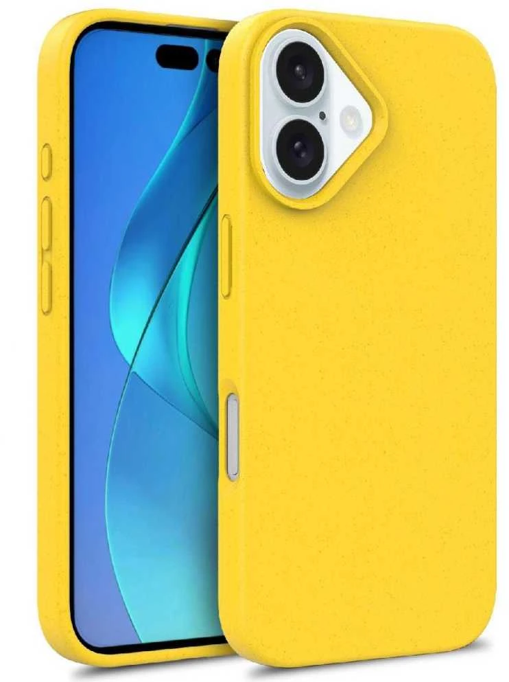 Hurtel Multiple Color Wheat Case MagSafe Apple iPhone 16 – dėklas telefonui geltonos spalvos