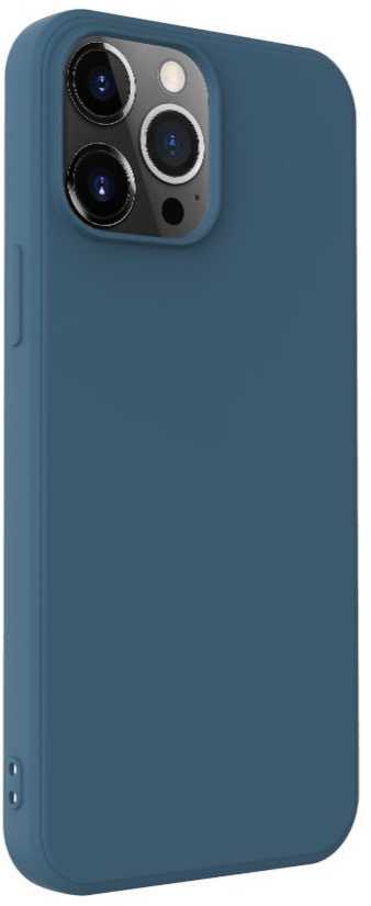 iLike galinis dangtelis Apple iPhone 13 Pro Max Nano silikoninis dėklas Midnight Mėlyna ILIAP137NWMB