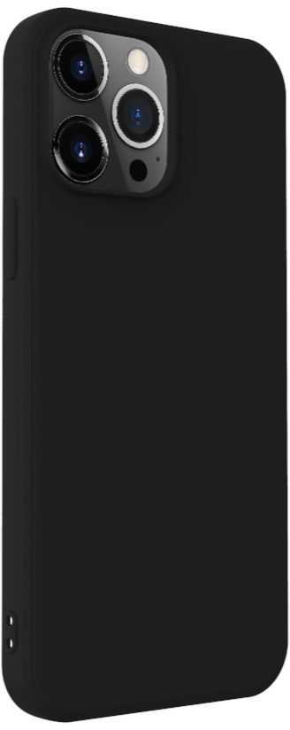 iLike galinis dangtelis Apple iPhone 13 Pro nano silikoninis dėklas Juodas (ILIAP131NWB)