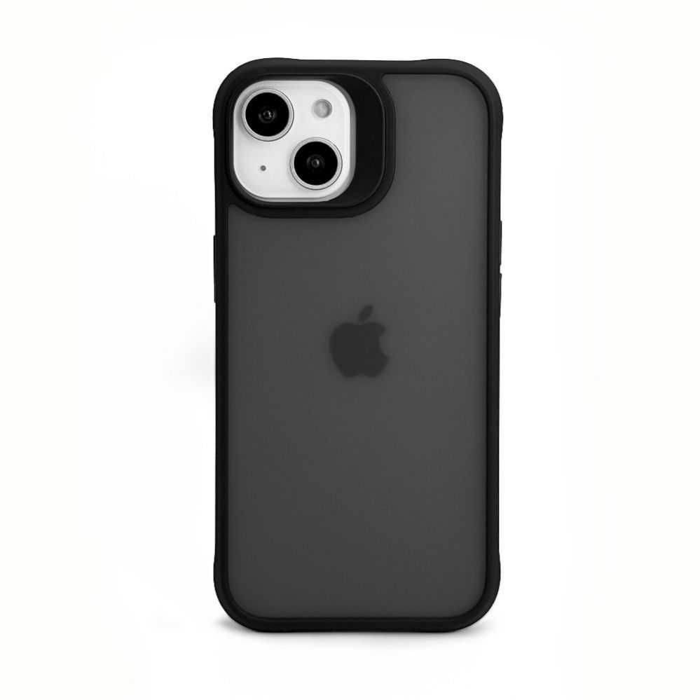 Dėklas iLike Apple iPhone 15 Newton PC Matte Case Juodas