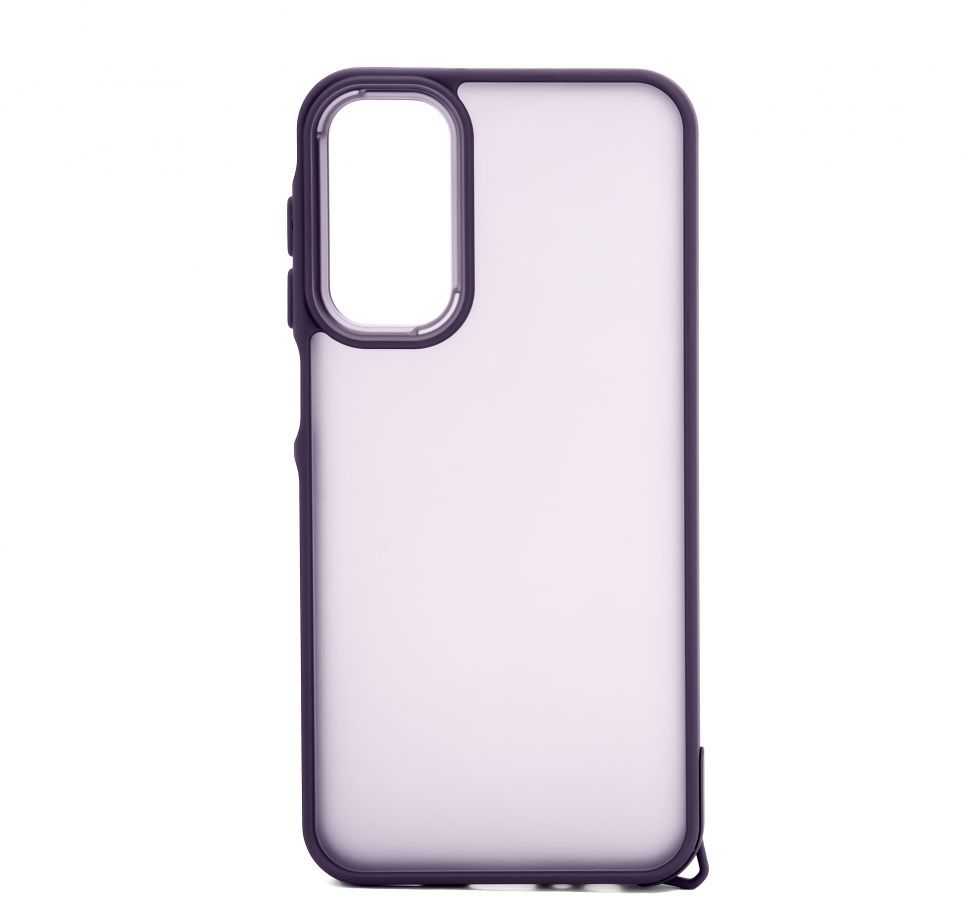iLike galinis dangtelis Samsung Galaxy A15 kompiuterio hibridinis dėklas violetinė ILISAMA15HCP