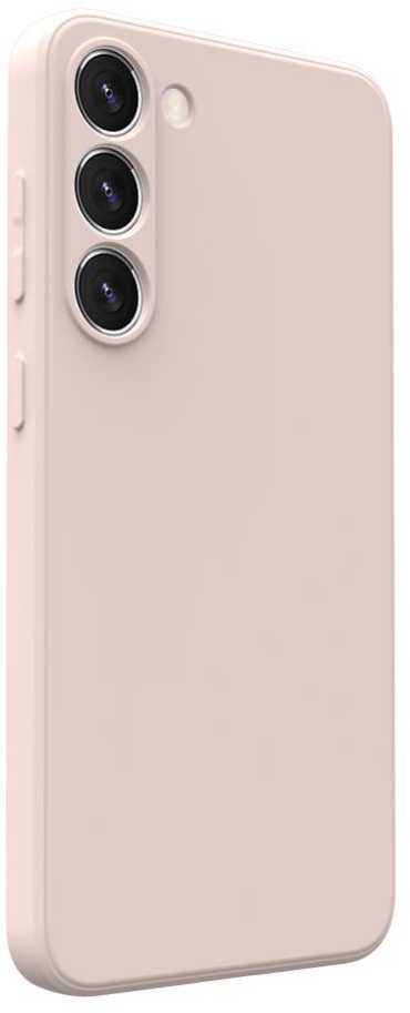 iLike Galinis dangtelis Samsung Galaxy S23 Plus nano silikoninis dėklas rusvai gelsvas ILISAM23PNWBE