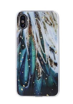 iLike TelForceone Auksinis Glam dėklas skirtas Samsung Galaxy A13 5G / A04S plunksnoms