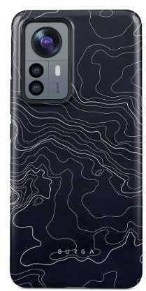 Dėklas iLike Tylny pokrowiec Xiaomi 12/12X Burga Drifting Shores - Line Art Tough Case [ ]