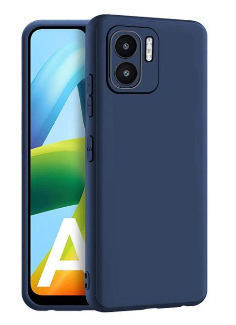 iLike Telforceone Matt TPU dėklas Xiaomi Redmi A1 / Redmi A2 tamsiai mėlynas
