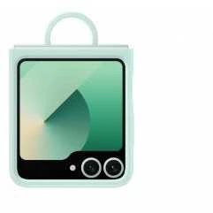 Samsung Galaxy Flip6 Silikoninis dėklas with Ring Mint