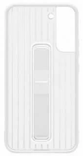 RS906CWE apsauginis stovimas dangtelis, skirtas Samsung Galaxy S22 Plus, Baltas (Baltas)