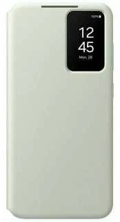 Telefono dėklas Samsung Galaxy S24+ Smart View, šviesiai žalias