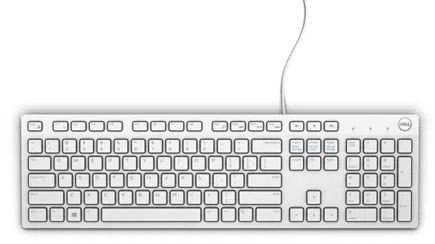 Klaviatūra Dell KB216, Balta