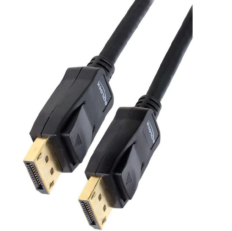 DisplayPort laidas su auksuotomis jungtimis
