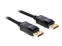 DELOCK kabelis Displayport St-St. Auksas 1m