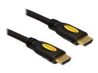 Delock HDMI laidas su aukso spalvos jungtimis
