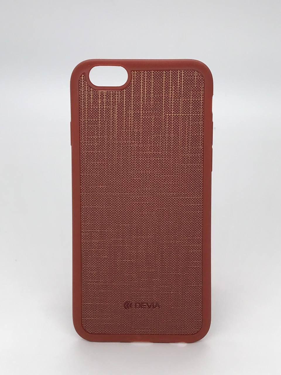 Dėklas Devia Apple iPhone 6/6s Jelly Slim leather Brown